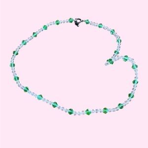 ✨3/$25✨ Vintage Pink and Green Short Layering Necklace